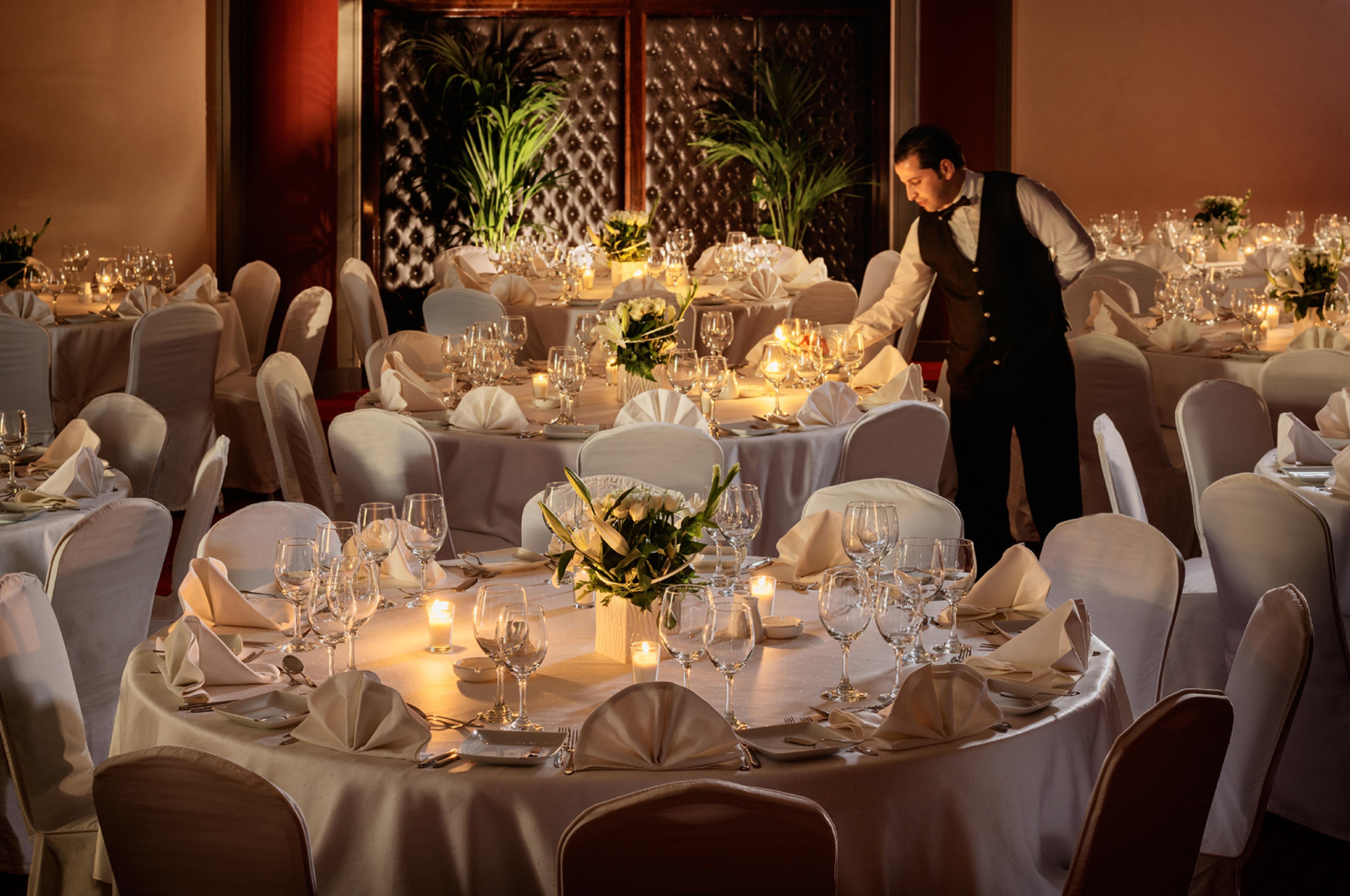 Moevenpick Hotel & Casino Malabata Tanger Exterior foto Banquet hall